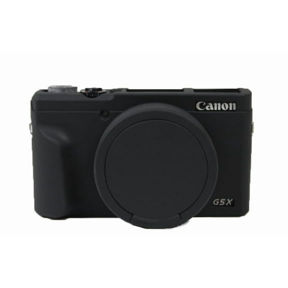 GadgetCom Camera Case Compatible with Canon PowerShot G5 X Mark II G5X2 , Anti-Slip Soft Silicone Protective Cover Shell