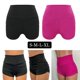 thumbnail image 2 of Pantalones cortos deportivos de verano para mujer, mallas elásticas de cintura alta, encaje perfecto, Push Negro S Yuyangstore Pantalones cortos de yoga para mujer, 2 of 8