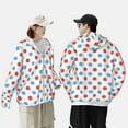 thumbnail image 6 of Easygdp Red Blue Polka Dots Lightweight Long Sleeve Sun Shirt Sports long-Sleeved Sun Protective Clothing, Quick Drying Breathable - Large, 6 of 9
