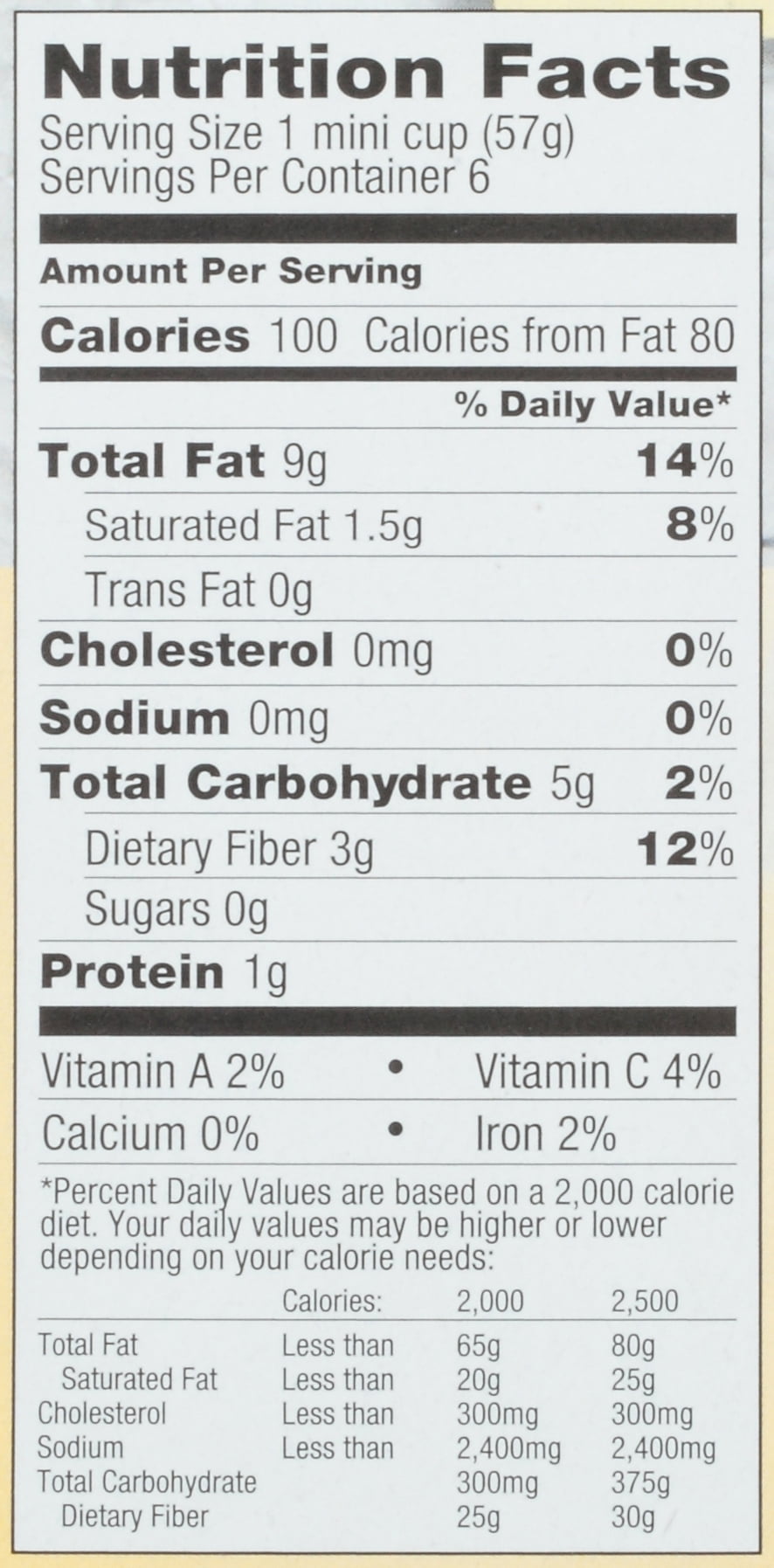 Wholly Guacamole Minis Nutrition Facts Besto Blog