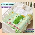 thumbnail image 2 of Yibo Pickles Blanket Flannel Soft and Comfortable Anti-static Bed Sofa Blanket, 2 of 7