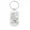 To My Love-W00107, variant on To My Boyfriend Key Ring Pendant Valentine's Day Gift Single Sided Engraved Metal Keychain