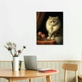 thumbnail image 2 of Nawypu  Wall Art Canvas Painting Cat Sneaky Persian Kitty Pictures Home Decor Abstract Art Paintings Gifts Animal Poster Photo Wall Decor for Living Room Bedroom Kitchen, 2 of 4