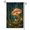 C, variant on XaaKee Garden Flags, Enchanted Night Wanderer Sitting Fox and Luminescent Cap Garden Flag, Double-Sided High-Quality White Linen Yard Flags Outside Decor, Patio Lawn Yard Flags 12x18Inch