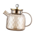 thumbnail image 2 of Tnarru Glass Pitcher Lightweight Tea Pot Kettle for Juice Milk Cold or Hot Beverage 1.3L, 2 of 8