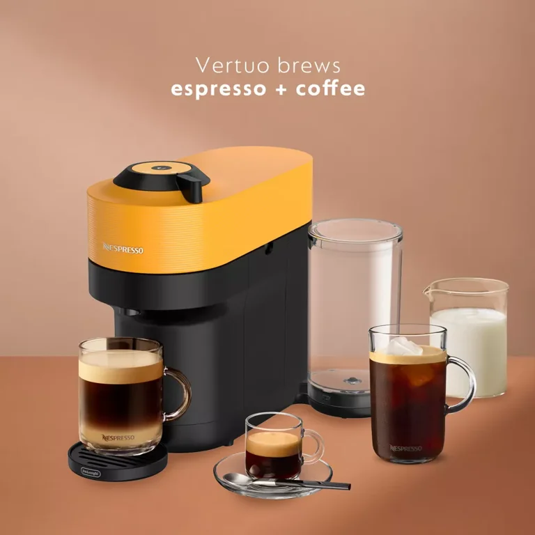 Nespresso Vertuo Pop+ Combination Espresso and Coffee Maker with