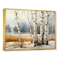thumbnail image 2 of Designart "Neutral Toned Birch Grace II" Tree Birch Floater Framed Canvas Prints, 2 of 5