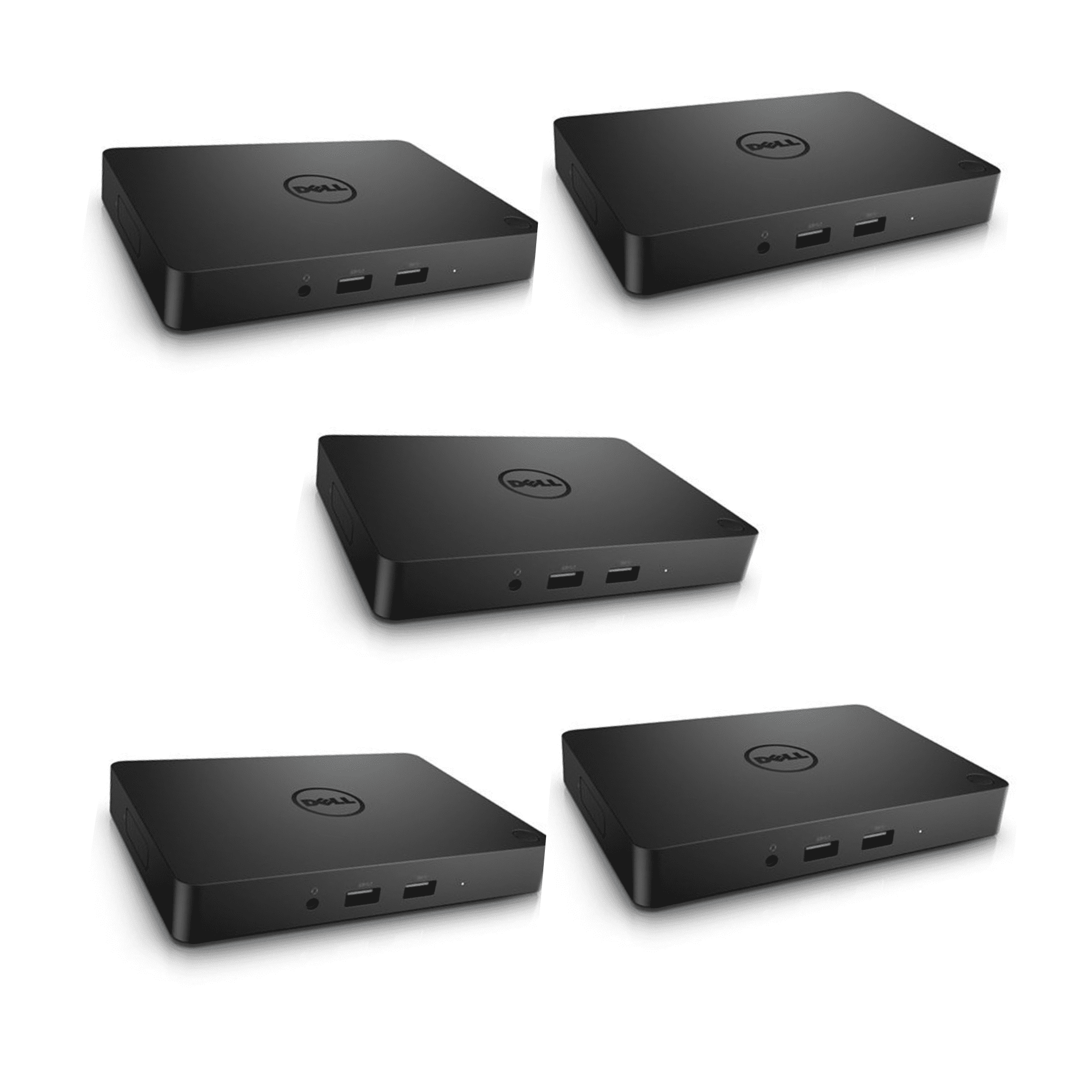 Open Box Lot of 5 Dell WD15 K17A USB-C Docking Station without Power Adapter