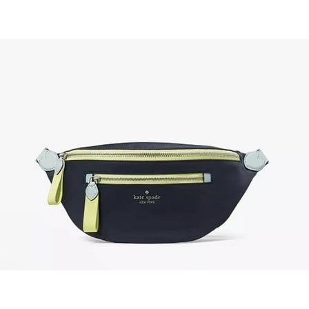 Kate Spade New York Chelsea Colorblock Nylon Belt Bag Fanny Pack In Blazer Blue