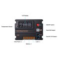 thumbnail image 4 of Yeacher 10A 12V 24V LCD Panneau de Commande de Charge Solaire Régulateur de Surcharge de Commutation Automatique, 4 of 7