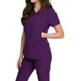 thumbnail image 3 of Medgear Fusion-Aspen Scrubs Top for Women with 5 Pockets including Handwarmers Pockets, 3 of 4