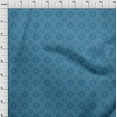 thumbnail image 3 of oneOone Silk Tabby Fabric Swirl & Mandala Floral Print Sewing Fabric BTY 42 Inches Wide, 3 of 4