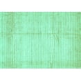 thumbnail image 1 of Ahgly Company Indoor Rectangle Solid Turquoise Blue Modern Area Rugs, 5' x 8', 1 of 4