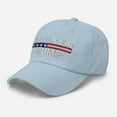 thumbnail image 3 of Truckers for Trump Hat, Dad Hat, Truckers for Trump 2024 Hat, Trump Lovers Hat, I Stand With Trump Hat, Election 2024, President Trump (Light Blue), 3 of 3