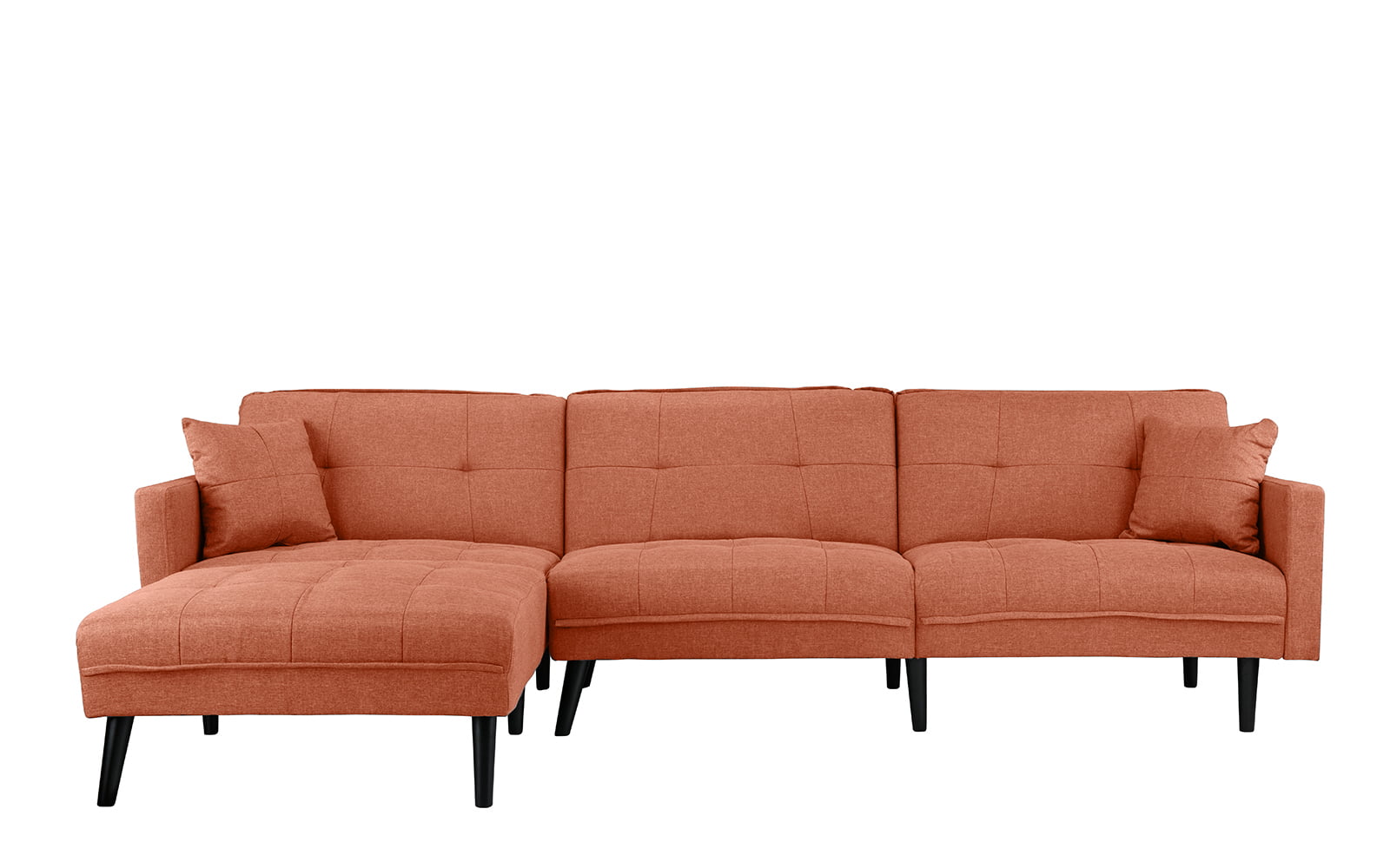 tufted leather sleeper futon sofa