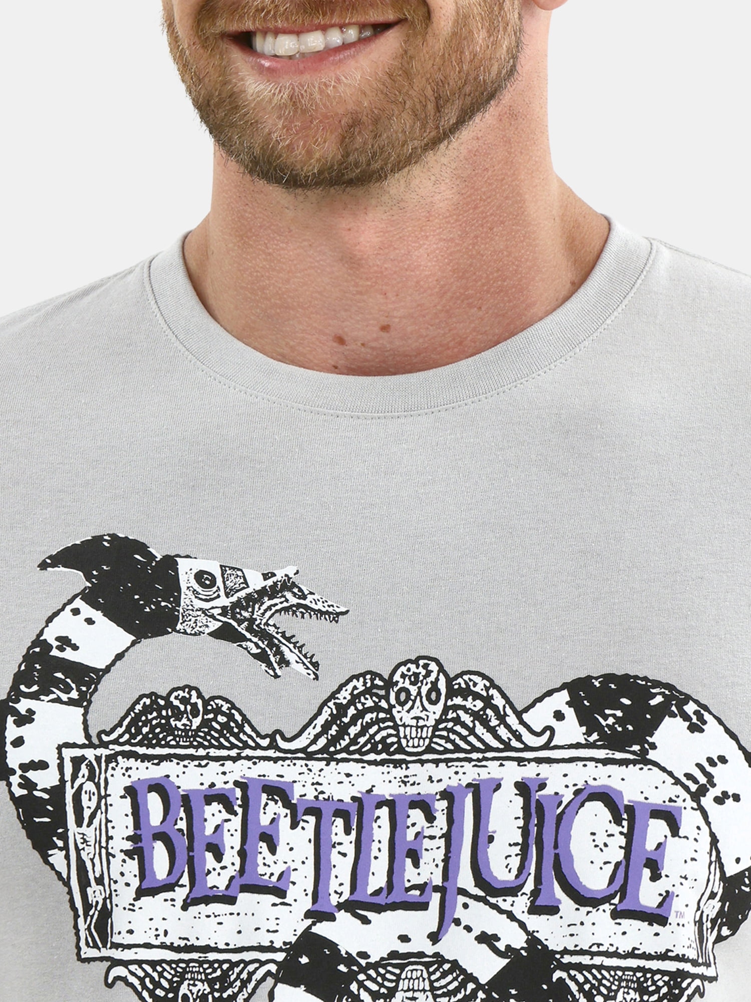 Beetlejuice Men's and Men's Big Graphic Tee with Short Sleeves, Sizes S-3XL