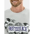 thumbnail image 4 of Beetlejuice Men's and Men's Big Graphic Tee with Short Sleeves, Sizes S-3XL, 4 of 5