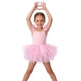 thumbnail image 4 of EnJoCho Little Girls Backless Ballet Dress Sleeveless Ballet Tutu Leotard Ballerina Outfit for Toddler Girls Holiday Party Dress Kids, 4 of 4