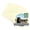 Off White, variant on Oyster Shell White Picture Frame Mat for 18x18 Frames - Circle Opening for 16x16 Photos - 10 Mats