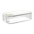 thumbnail image 1 of Contenedor de almacenamiento de alimentos Sunnimix Organizador de nevera con tapa Blanco, 1 of 8