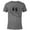 Dark Heather, variant on Bart Surfing Japanese Woodblock - Short Sleeve Blended T-Shirt for Adults – Customized-Dark Heather