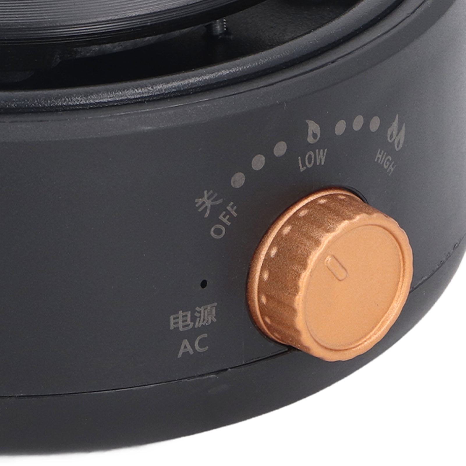 Nieyigj 500W Electric Single Burner Countertop Stove, Portable Multifunction Hot Plate for Small Spaces, Black (19x16x8 in / 48.3x40.6x20.3 cm)