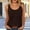 Brown, variant on Women's Tank Top Tummy Control Bathing Suit Top Modest Swim Tank Top 2026 Brown XXL