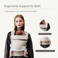 thumbnail image 4 of Bc Babycare Lightweight Breathable Baby Carrier for Newborn to Toddler (7-44 lbs) -Ergonomic, Foldable, Soft Adjustable,Hip Support, 4 of 9