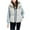 White, variant on Hvyesh Cropped Puffer Vest Women Lightweight Quilted Stand Collar Sleeveless Jackets Fall Winter Zip Up Padded Coat with Hood Coffee XL
