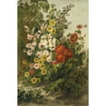 thumbnail image 3 of Vision Studio 11x14 Black Modern Framed Museum Art Print Titled - Flower Garden, 3 of 5