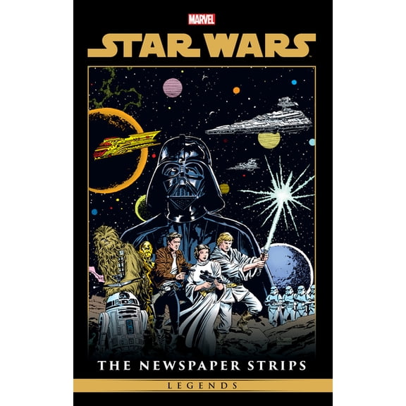 Star Wars Legends: The Newspaper Strips Omnibus Al Williamson Early Adventures Cover, (Hardcover)