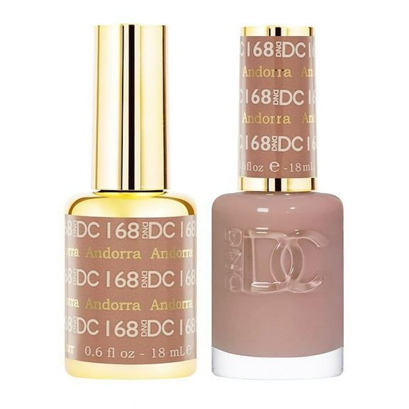 DND DC Soak Off Gel Polish   Matching Nail Polish Duo 168 Andorra
