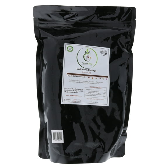 VermisTerra Earthworm Castings-Type:Standard-Size:5 lbs