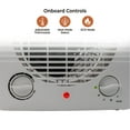 thumbnail image 5 of Comfort Zone Portable Fan-Forced Electric Space Heater with Thermostat, 5 of 6