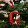 thumbnail image 3 of 26 Letters Christmas Tree Decoration Pendant Christmas Tree Ornaments Personalized DIY Christmas Ornaments Christmas Decoration Xmas Tree Hanging Decor, 3 of 6