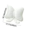 thumbnail image 2 of Bow Pillow Throw Pillows Butterfly Shaped Decorative Cute Pillows for Bed Sofa Cute Home Decorr, 2 of 9