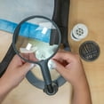 thumbnail image 4 of Carson MagniLamp LED Lighted 2x Hand Held or Hands Free Hobby Magnifier with Flexible Gooseneck for Reading, Crafts, Soldering, Jewelry and other Tasks and Hobbies For a Work Bench or Desk Top -GN-55, 4 of 7