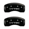 thumbnail image 5 of MGP 4 Caliper Covers Engraved Front & Rear i-Vtec Black finish silver ch, 5 of 6