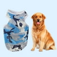 thumbnail image 3 of Shenmeida Printed Dog Clothes Camouflage Pet Pullover Sleeveless Dog Shirt Breathable Vest for Small Medium Boy Girl Dogs, 3 of 8