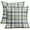 Blue Sage Green, variant on Brown Green Spring Plaid Pillow Covers 18x18 Set of 2 Seasonal Tartan Buffalo Plaid Holiday Print Decorative Outdoor Pillowcases Farmhouse Summer Throw Cushion Case Couch Sofa Bed Decor