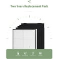 thumbnail image 4 of HEPA Filter Replacement for Whirlpool Whispure AP510 and AP450 Air Purifier, with 4 Carbon Filters, Part# 1183054K, 4 of 10