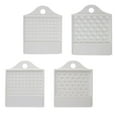 thumbnail image 2 of Siruishop 4 Pieces Bead Counting Tool Tray 3 4 6 8mm Practical Holder Bead Design Tray White, 2 of 8