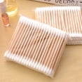 thumbnail image 1 of 100 Pcs Cotons-Tiges Jetables Double Tête Démaquillants Serviette Hygiénique, 1 of 9