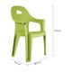 thumbnail image 2 of 2 Sillas Rattan Nube Infantil Verde Lima, 2 of 4