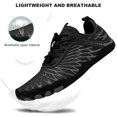 thumbnail image 2 of Zapatos de senderismo Hi-Y2Kgirls Barefoot para mujer y hombre, color negro, 2 of 6