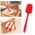 thumbnail image 4 of Spatulas Silicone Heat Resistant Spatula Set Rubber Spatula Set W/ Stainless Steel Core Cooking Spatula Kitchen Utensils for Baking Mixing Red Spatula 6-Set, 4 of 7