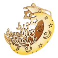 thumbnail image 1 of Wooden Eid Ramadan 3D Moon Hanging Pendant Light Ornament For Home Party Festival Decoration gift for children Eid Mubarak Gloria Decoraciones de Eid Mubarak, 1 of 9