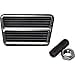 thumbnail image 3 of Billet Specialties 199315 Black Rectangle Brake Pedal, 3 of 3