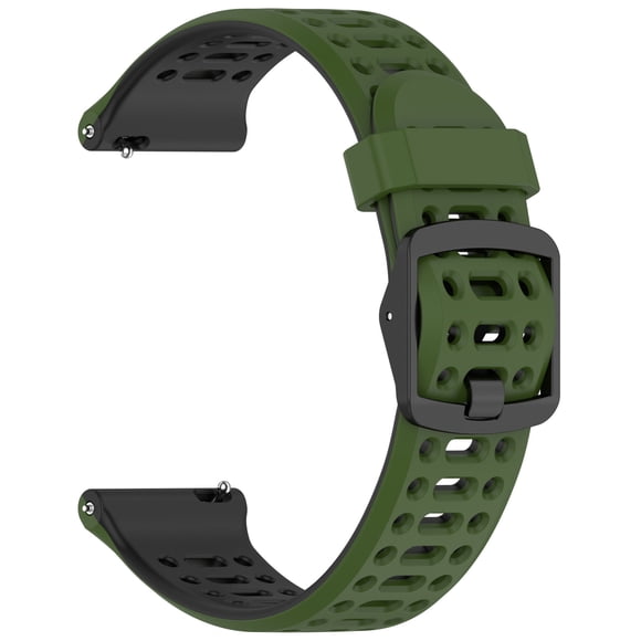 Strap For Coros Pace 3 22Mm Two-Tone Silicone