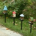 thumbnail image 7 of MKLZ Solar Garden Lights, Resin Mushroom House Outdoor Solar Lights, Waterproof Solar Powered Lights, 7 of 7